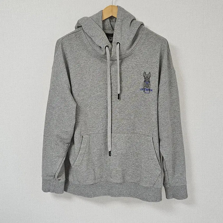 [BUNJANG] Lifework Hoodie Grey L / 라이프워크 후드티 그레이 L
