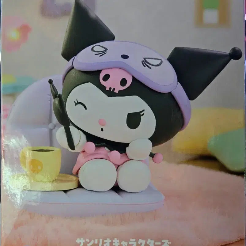 [BUNJANG] Banpresto Sanrio Kuromi Pajama Figure / 반프레스토 산리오 쿠로미 피규어 초신상