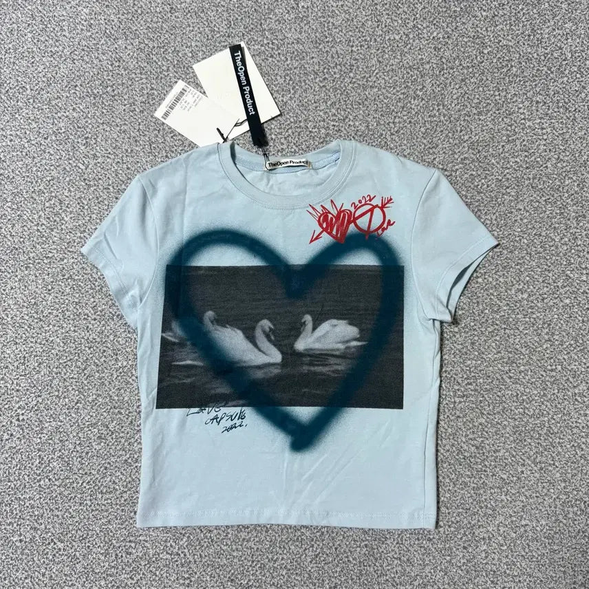 [BUNJANG] TheOpen Product Short-Sleeved T-shirt / [정가 6만원 새상품] 더오픈프로덕트 반팔