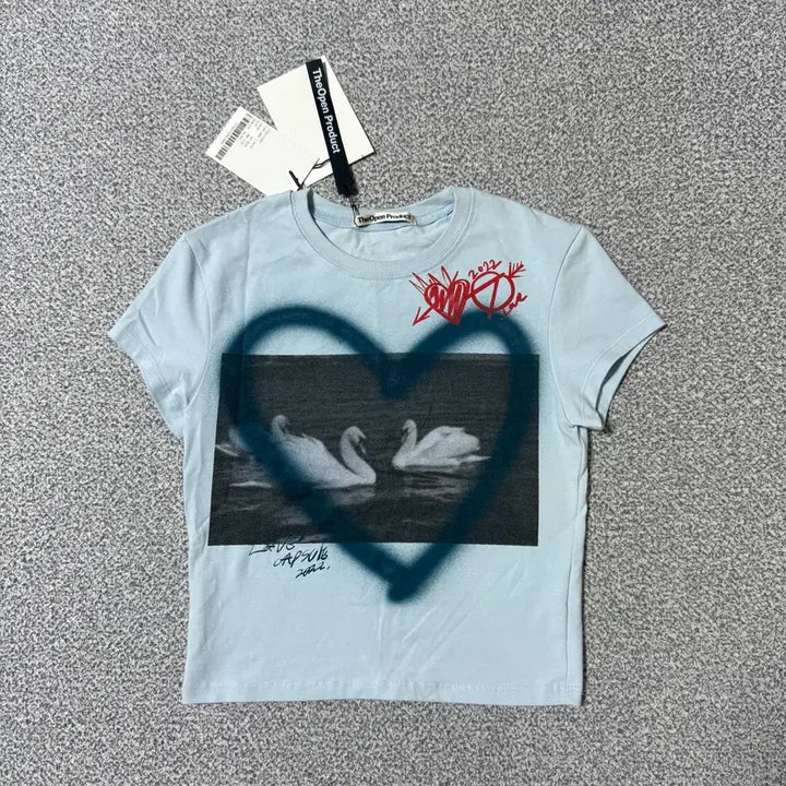 [BUNJANG] TheOpen Product Short-Sleeved T-shirt / [정가 6만원 새상품] 더오픈프로덕트 반팔