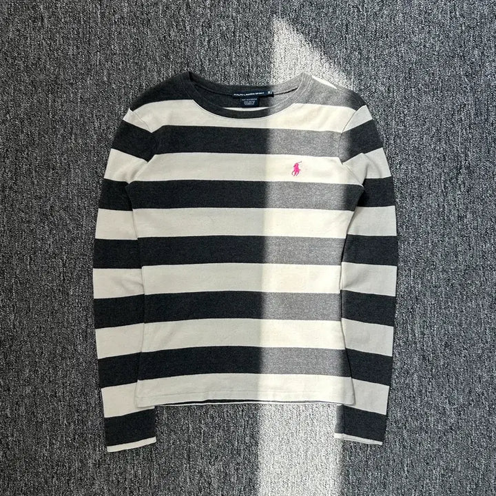 [BUNJANG] Ralph Lauren Sport Striped Long Sleeve T-shirt / 랄프로렌 스포츠 스트라이프 긴팔티셔츠