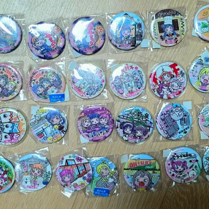 [BUNJANG] Love Live! Sunshine!! Aqours Bundle Set Can Badges / 러브라이브 선샤인 누마즈 aqours 캔뱃지 일괄