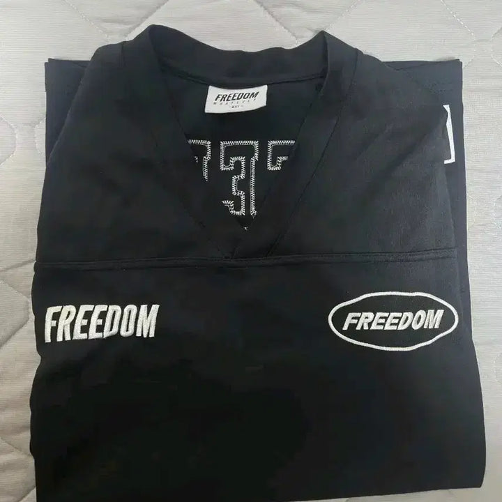 [SOLD OUT] [품절2XL]프리덤 논메쉬 럭비티 블랙