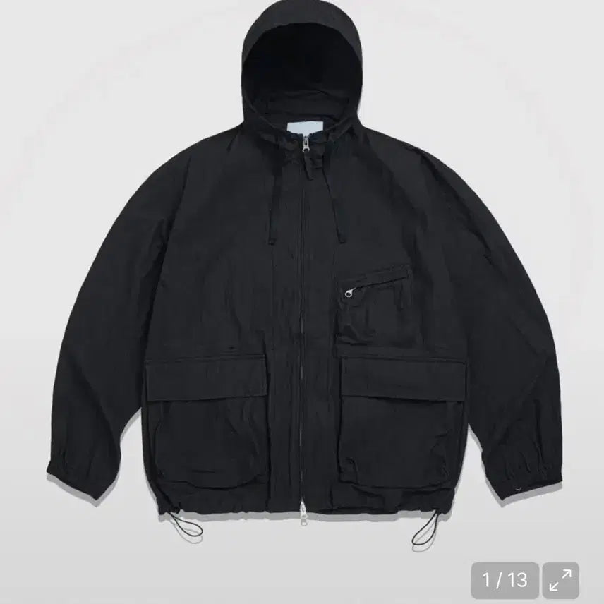[SOLD OUT] (A급)(초판) 에스피오나지 레이 윈드 파카 블랙 (L)