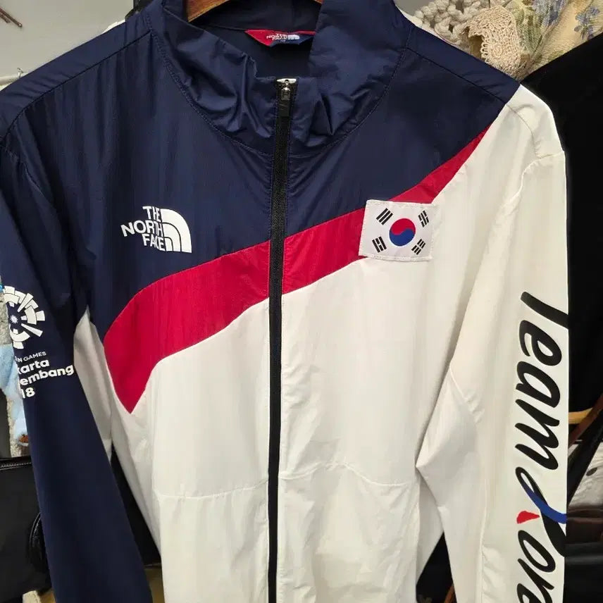 [BUNJANG] The North Face 2018 Asian Games Jakarta Team Korea Windbreaker XL / 노스페이스 2018아시아 자카르타 국대 바람막이 XL
