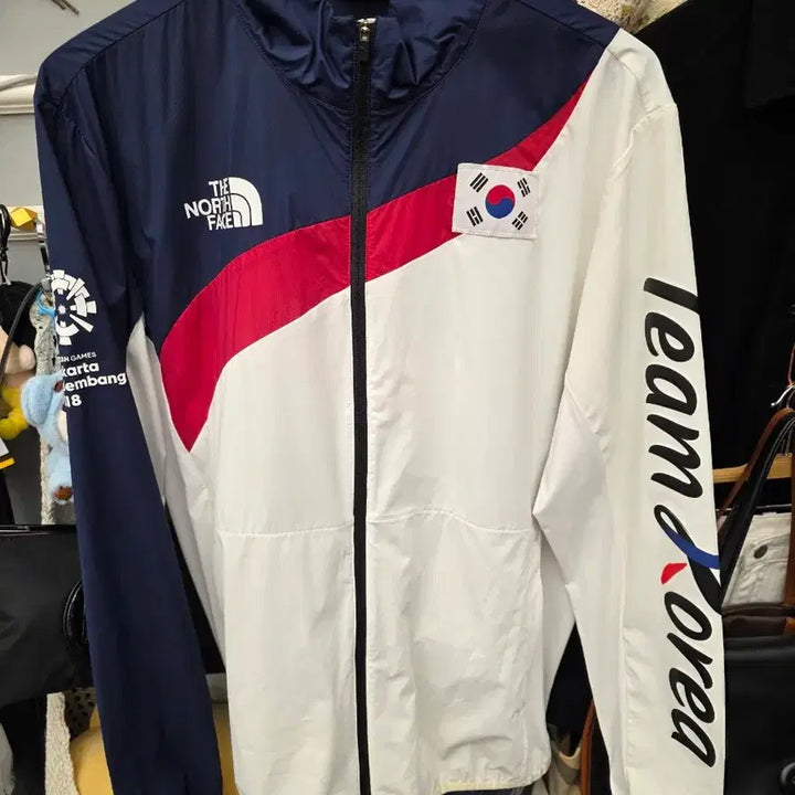 [BUNJANG] The North Face 2018 Asian Games Jakarta Team Korea Windbreaker XL / 노스페이스 2018아시아 자카르타 국대 바람막이 XL