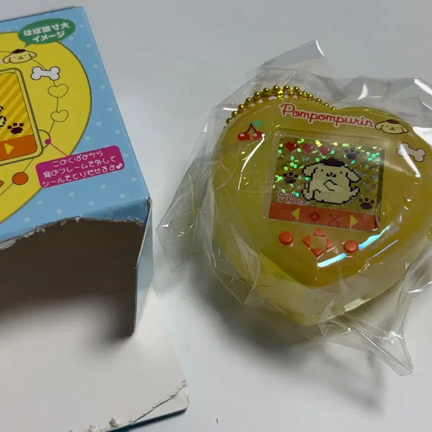 [BUNJANG] Sanrio Pompompurin Mini Game Machine Style Keyring (Unsealed) / 산리오 시크릿 게임기st 키링 폼폼푸린 비닐미개봉