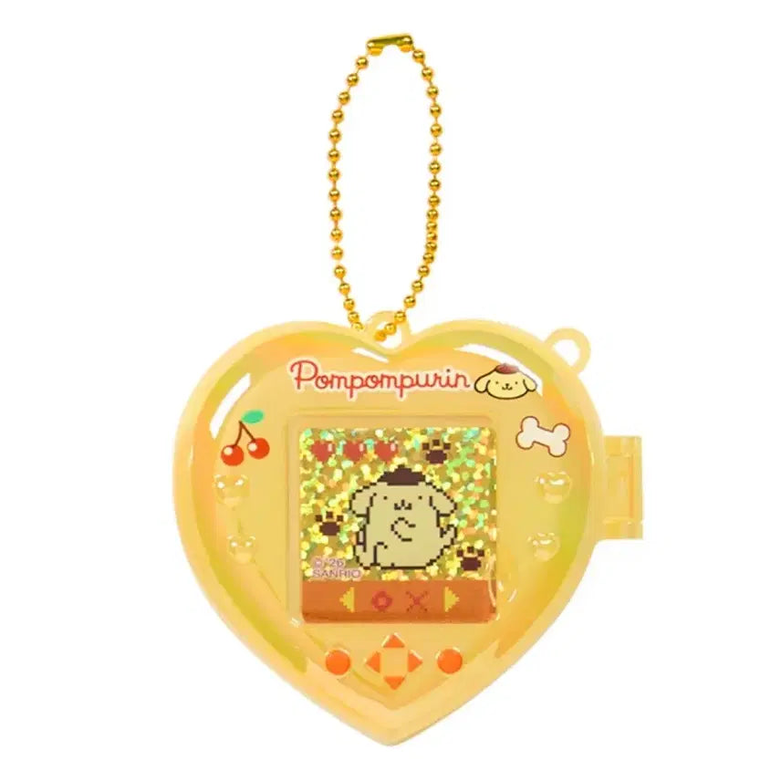 [BUNJANG] Sanrio Pompompurin Mini Game Machine Style Keyring (Unsealed) / 산리오 시크릿 게임기st 키링 폼폼푸린 비닐미개봉