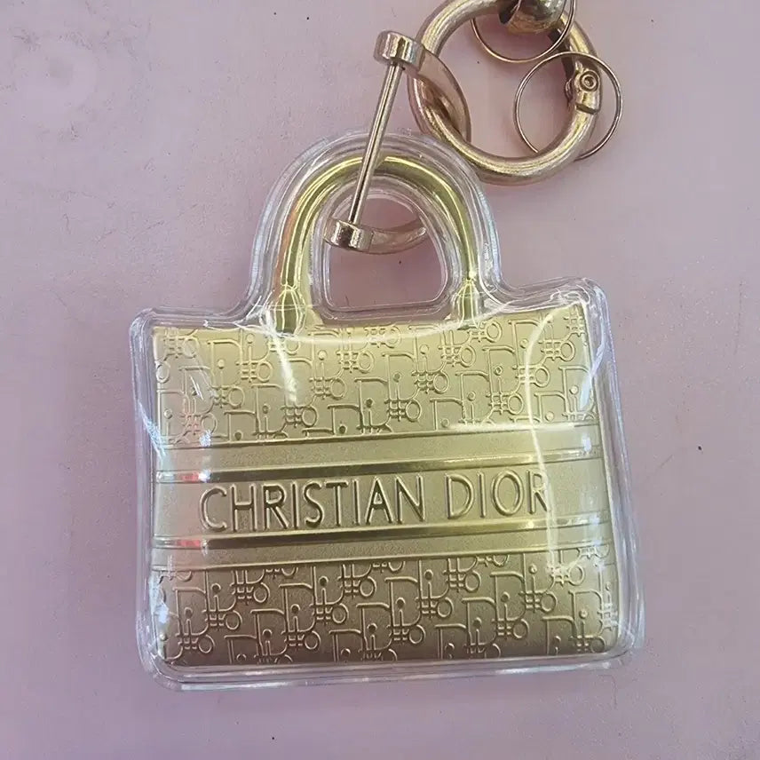 [BUNJANG] Gold Bag-Shaped Keychain Set / 가방 모양 골드 키링 세트