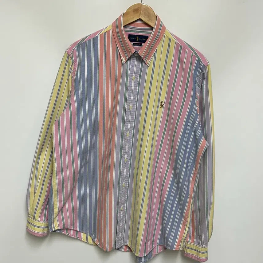 [SOLD OUT] [남자-105]랄프로렌 멀티컬러 스트라이프 셔츠