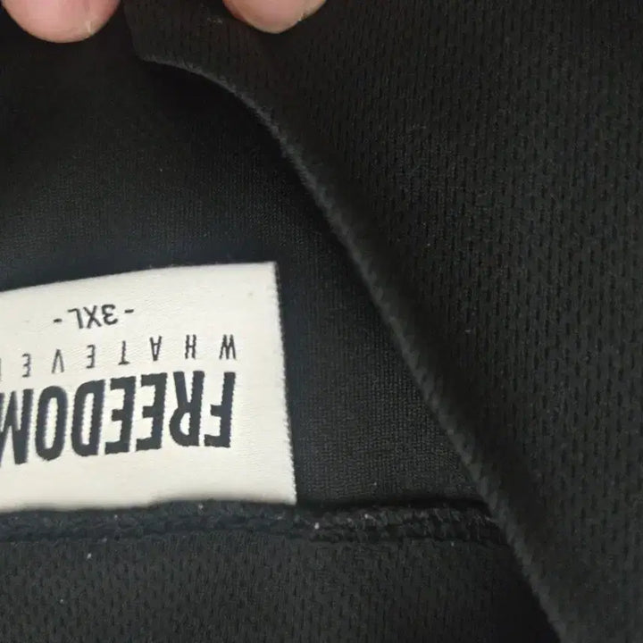 [BUNJANG] Freedom Baseball Jersey (Black) / [3XL]프리덤 베이스볼져지 블랙