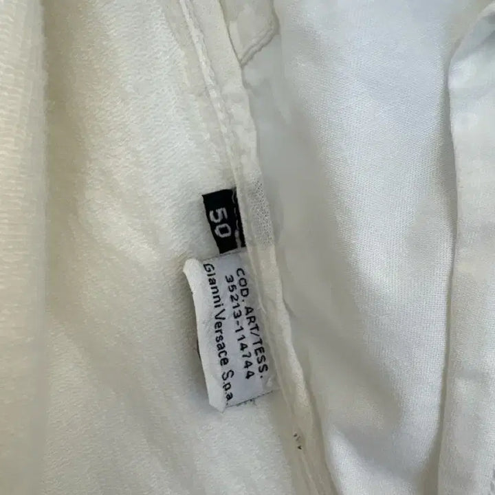 [BUNJANG] Versace Sports White Bomber Jacket / 베르사체 스포츠 화이트 봄버 자켓