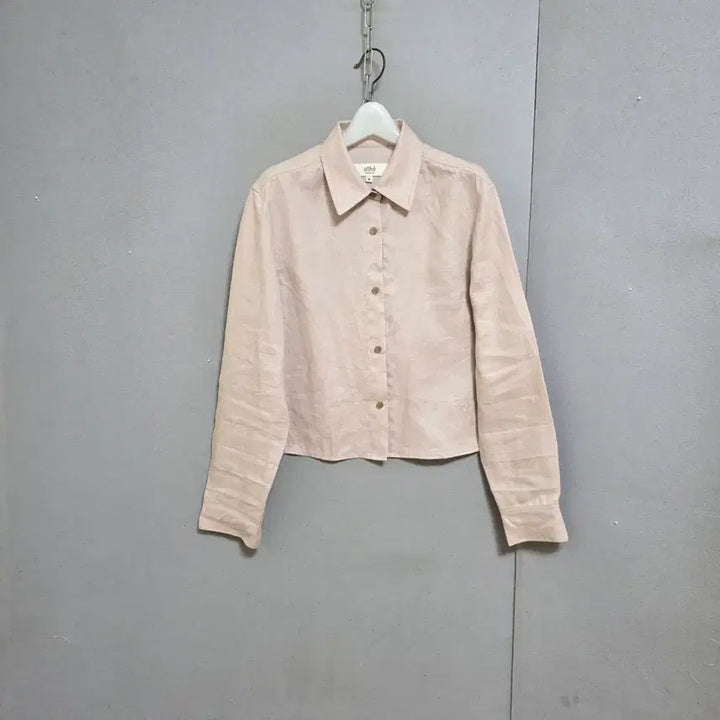 [SOLD OUT] 바네사브루노아떼 인디핑크 린넨 남방 55 n4609