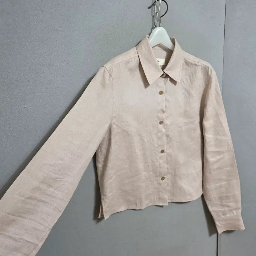 [SOLD OUT] 바네사브루노아떼 인디핑크 린넨 남방 55 n4609