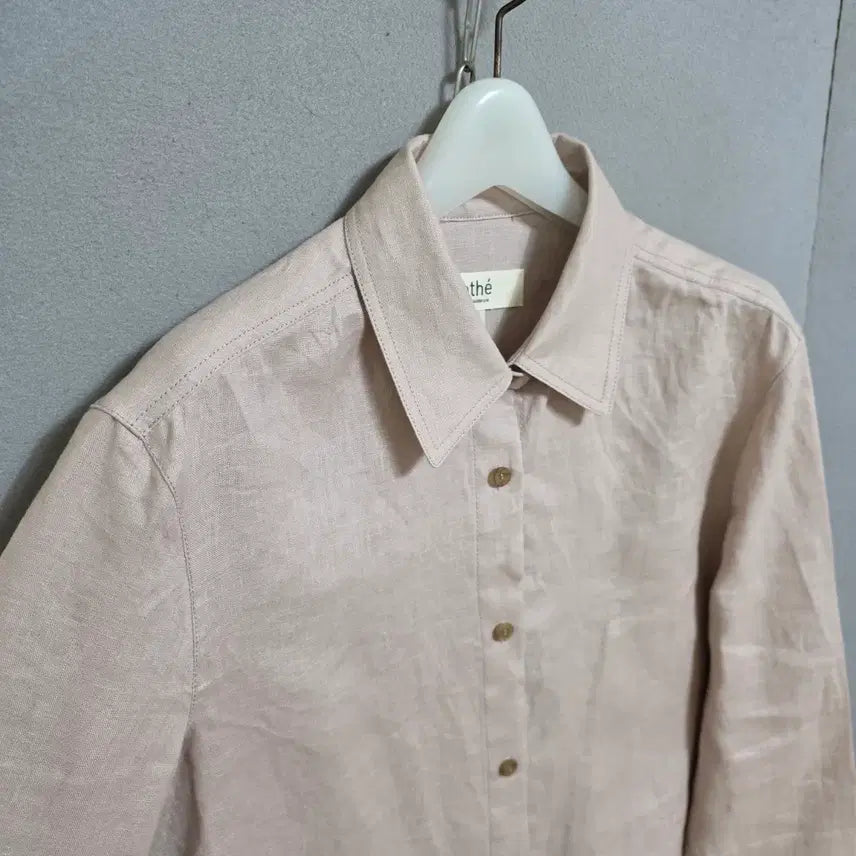 [SOLD OUT] 바네사브루노아떼 인디핑크 린넨 남방 55 n4609