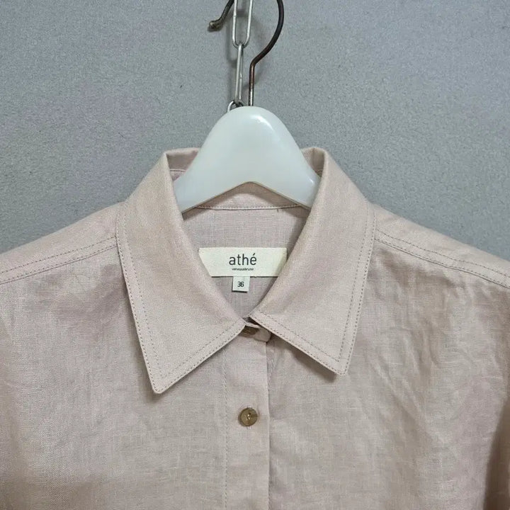 [SOLD OUT] 바네사브루노아떼 인디핑크 린넨 남방 55 n4609