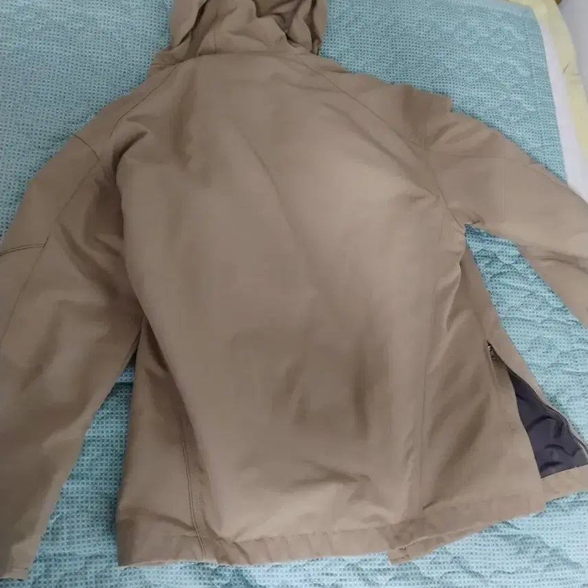 [BUNJANG] Jill Stuart Beige Hooded Coat / 질스튜어트 베이지색 후드 코트