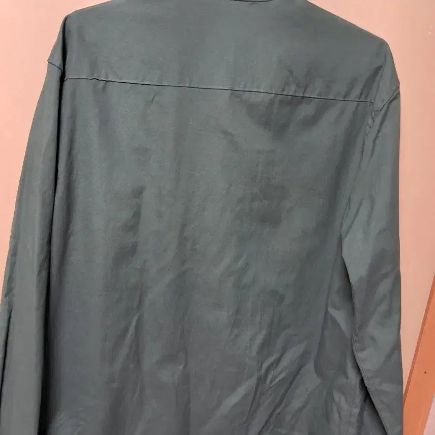 [SOLD OUT] 꼼데가르송 플레이 레드 하트 카키 셔츠 XXL(105)