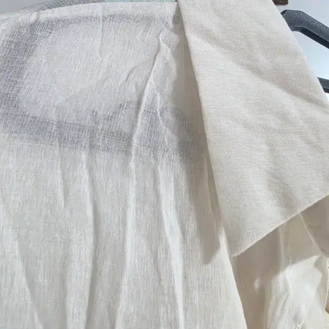 [BUNJANG] See-Through Shirt and Camisole Set (Size 55-77) / 새상품 시스루셔츠나시세트(55-77)