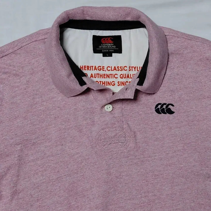 [BUNJANG] Canterbury Vintage Classic Heritage Pique Shirt / [L] 캔터베리(Canterbury) 빈티지 클래식 헤리티지 피케 셔츠