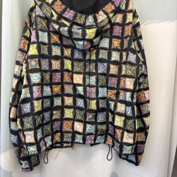 [BUNJANG] Versace Tile Pattern Black Jacket / 베르사체 타일 패턴 블랙 자켓