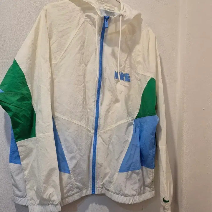 [SOLD OUT] 나이키 컬러블록 바람막이 후드 자켓