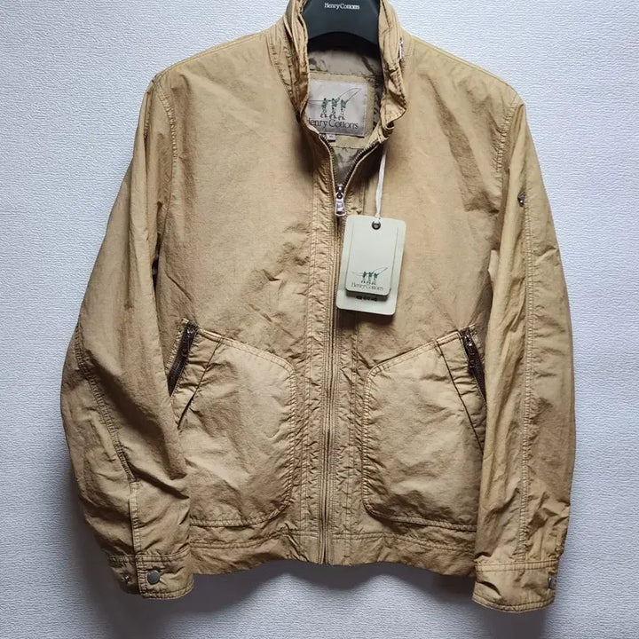 [BUNJANG] Henry Cotton Pigment Dyed Blouson Jumper / 헨리코튼 피그먼트다잉 점퍼 새제품