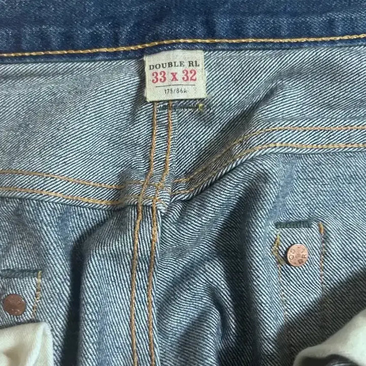 [BUNJANG] RRL Grand Falls Washed Vintage Five Pocket Denim Jeans / RRL 그랜드폴스 워싱 빈티지 파이브 포켓 데님 33x32