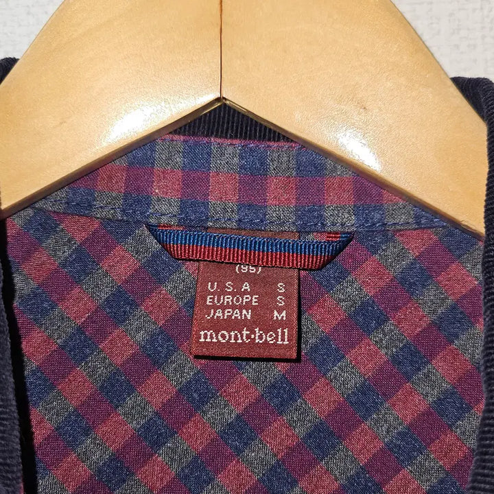 [BUNJANG] Montbell Flannel Suede Button Shirt Jacket M (95) / montbell 몽벨 플란넬 빈티지 마멜 버튼셔츠 자켓 스웨이드 M 95
