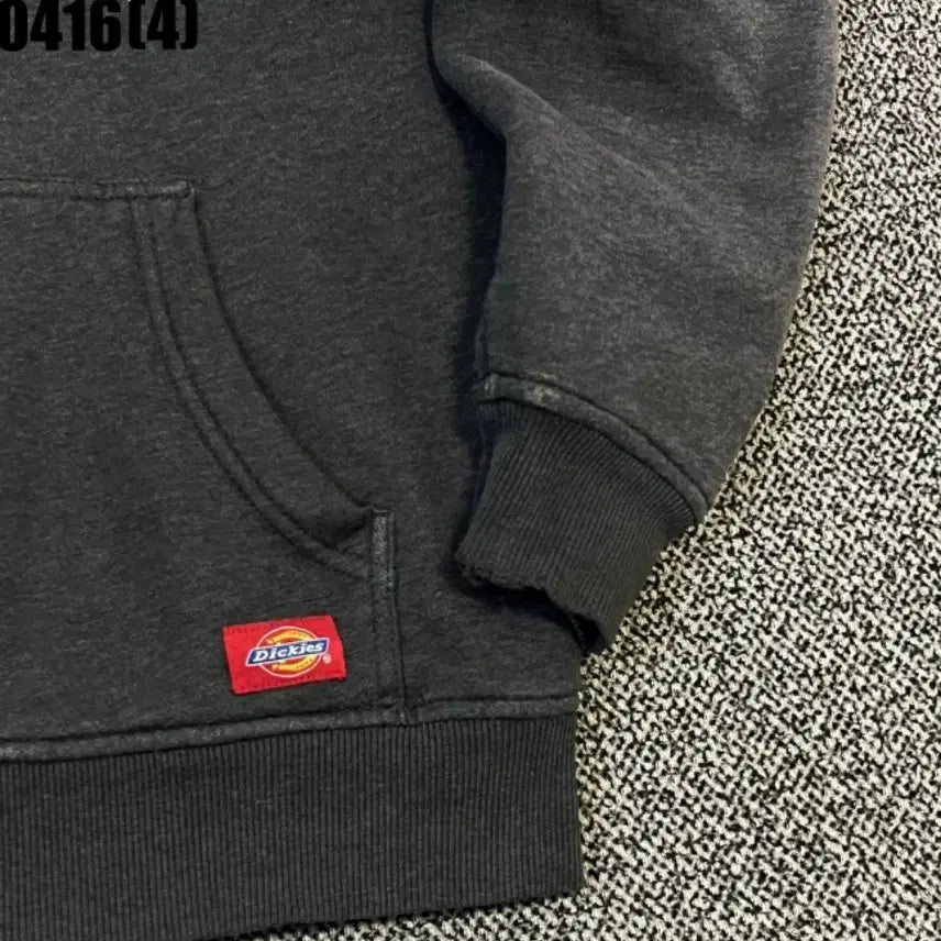 [BUNJANG] Dickies Fleece Lined Hoodie Charcoal 95 / 디키즈 기모 후드 집업 차콜 95 | 0416 [4]