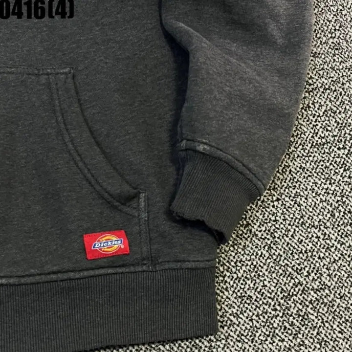 [BUNJANG] Dickies Fleece Lined Hoodie Charcoal 95 / 디키즈 기모 후드 집업 차콜 95 | 0416 [4]