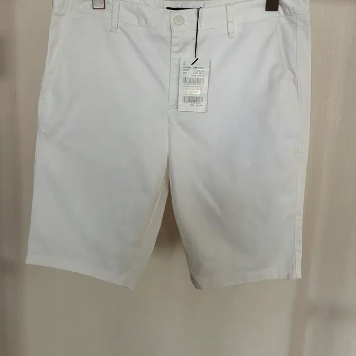 [BUNJANG] White Summer Cotton Shorts Size 30 / 화이트 여름 면반바지