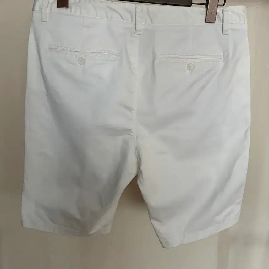 [BUNJANG] White Summer Cotton Shorts Size 30 / 화이트 여름 면반바지