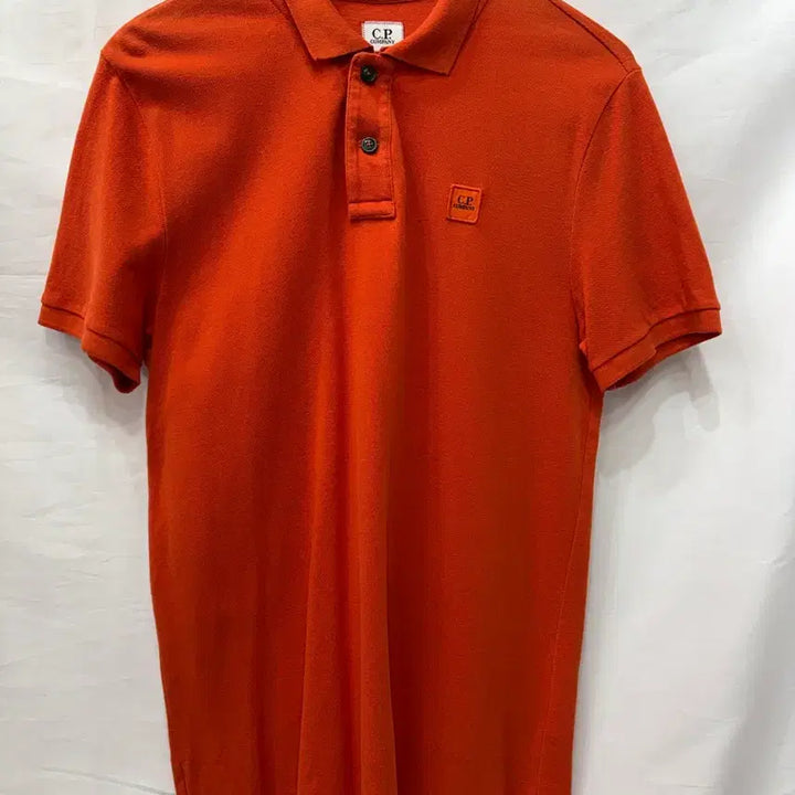 [BUNJANG] CP Company Orange Polo T-Shirt M / CP컴퍼니 오렌지 카라티 M(정품)