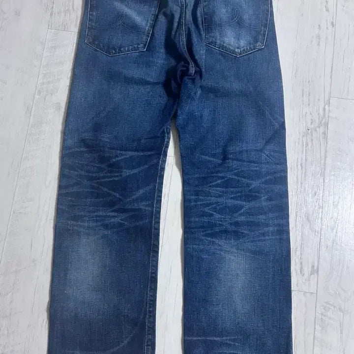 [BUNJANG] RRL Vintage Five Pocket GOBBINS Washed Denim Jeans / RRL 빈티지 파이브 포켓 기빈스 워싱 데님 진 32x30