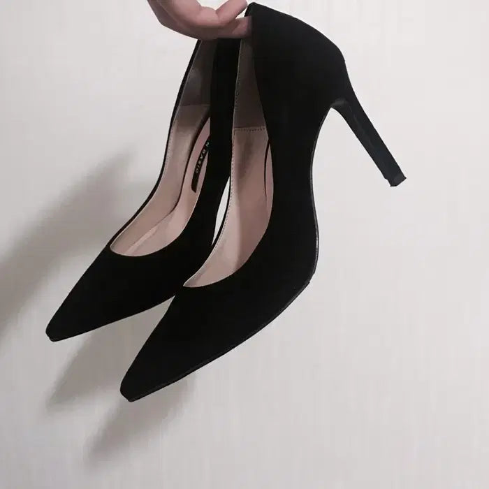 [SOLD OUT] 사뿐 스웨이드 힐 7cm