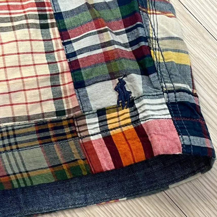 [BUNJANG] Polo Preppy Patchwork Large L Size Jacket / 폴로 프렙스터 패치워크 라지 L 사이즈