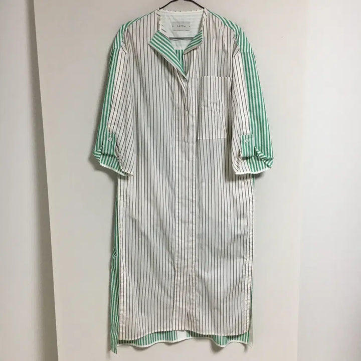 [BUNJANG] MUE by MUSEE Linen Blend Shirt Dress by Lee Mi-sook / 한섬 래트바이티 이미숙 원피스 55