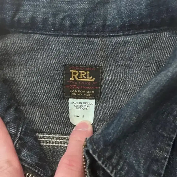[SOLD OUT] RRL 레이튼 데님 자켓