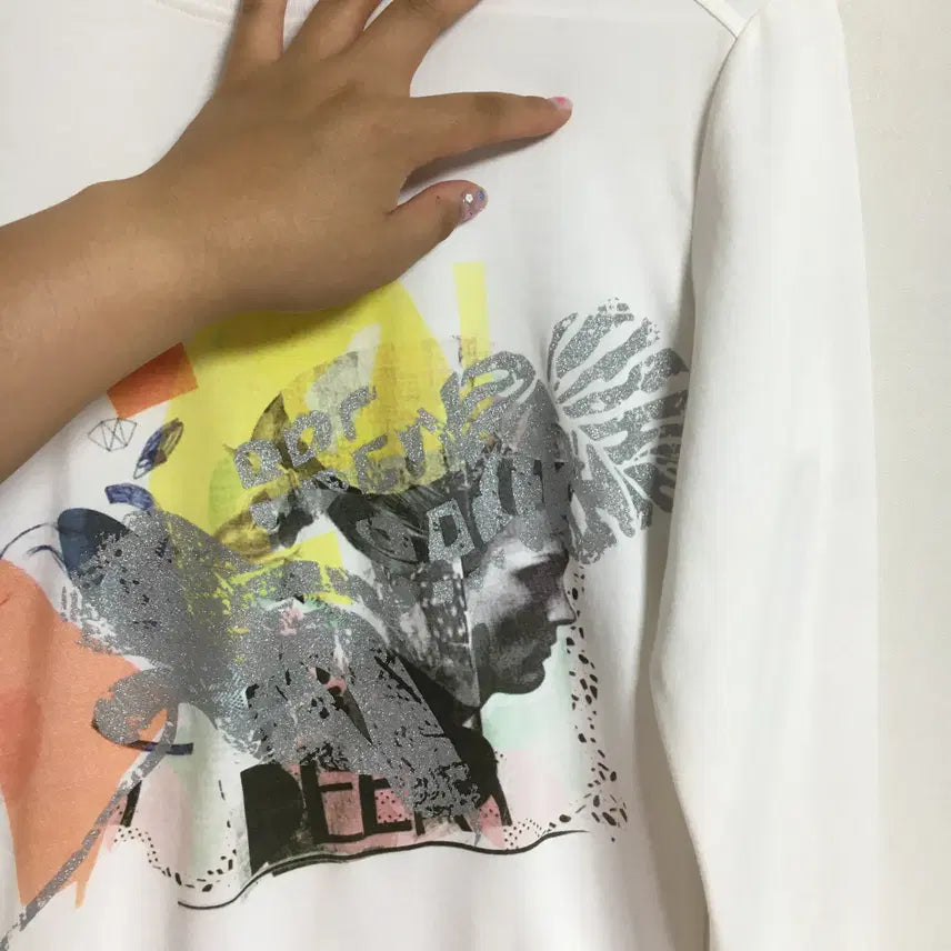[BUNJANG] Rene Lalique Kim Hee-ae Long Sleeve T-Shirt / 쁘렝땅 김희애 긴팔 티셔츠 55