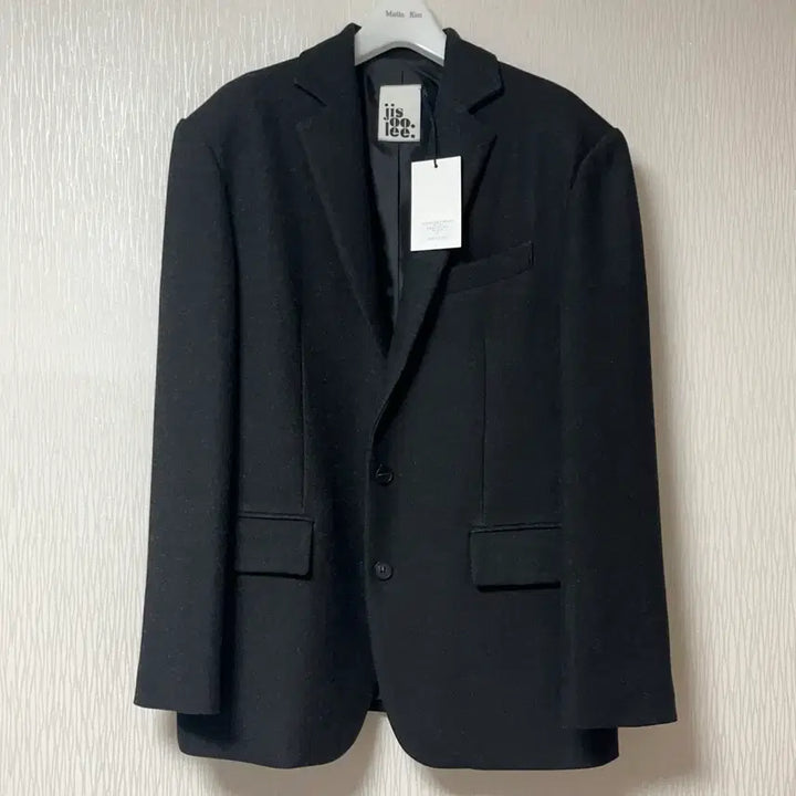 [BUNJANG] Jisuri Wool 100% Jacket Black S / 지수리 울100 자켓 검정 S -새제품
