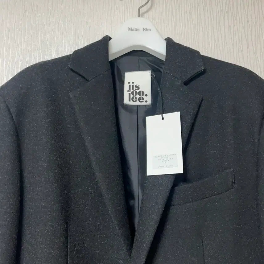 [BUNJANG] Jisuri Wool 100% Jacket Black S / 지수리 울100 자켓 검정 S -새제품