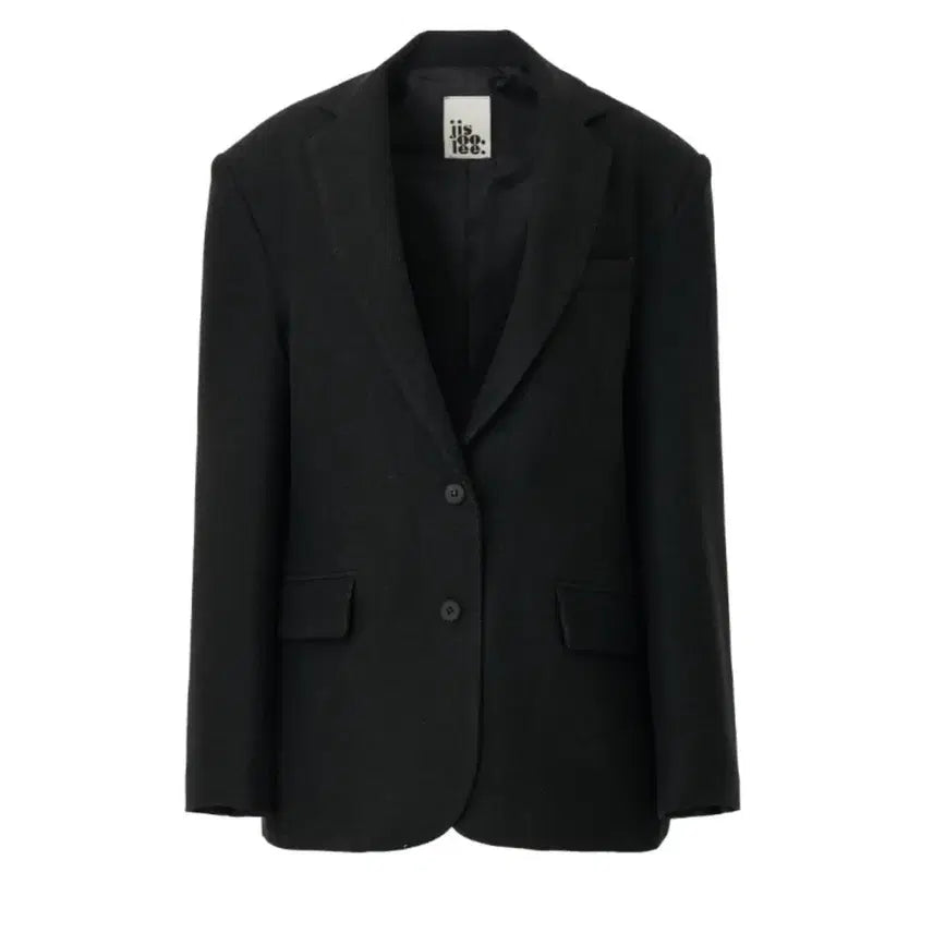 [BUNJANG] Jisuri Wool 100% Jacket Black S / 지수리 울100 자켓 검정 S -새제품