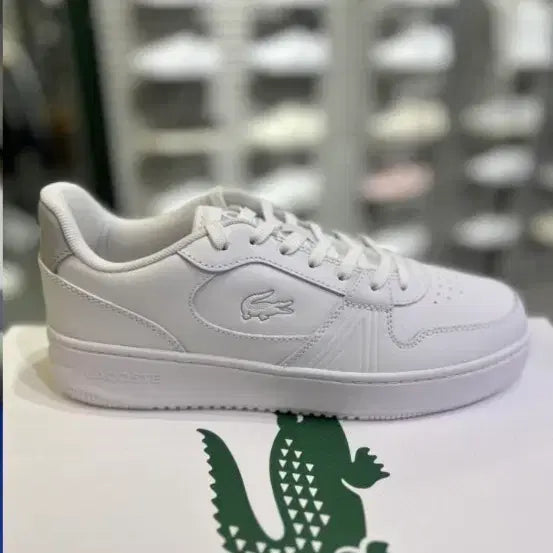 [BUNJANG] Lacoste L001 Leather Sneakers / 라코스테 L001 레더 스니커즈 260