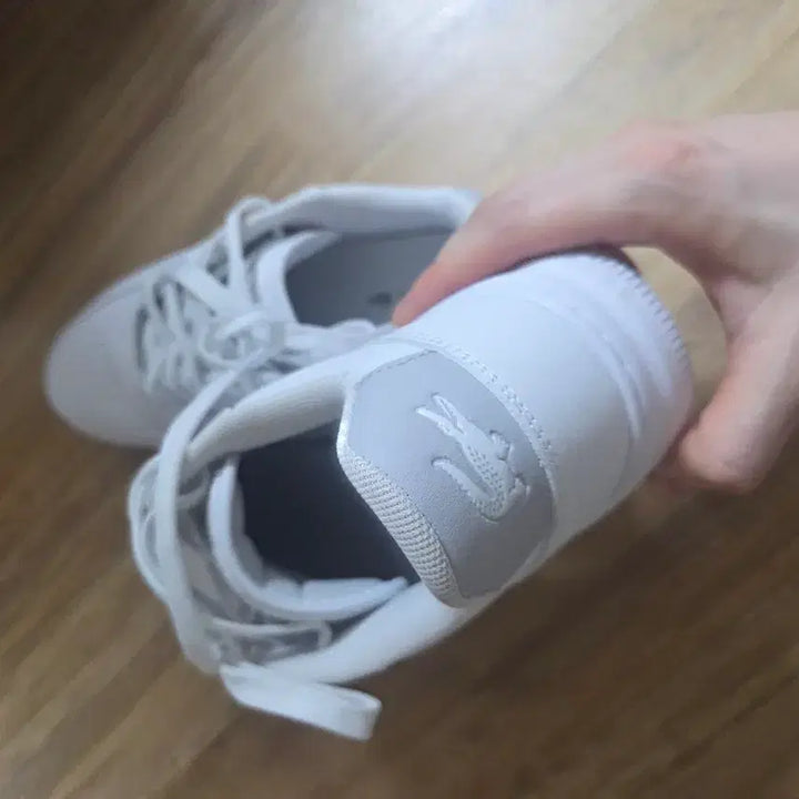 [BUNJANG] Lacoste L001 Leather Sneakers / 라코스테 L001 레더 스니커즈 260