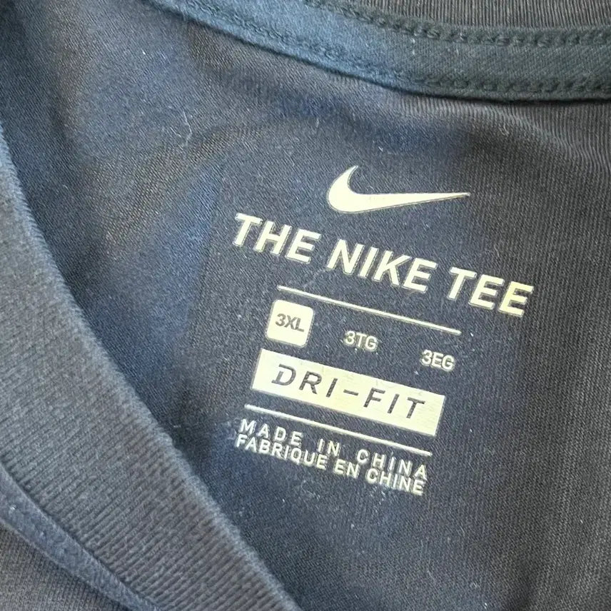 [BUNJANG] Nike Dri-FIT USA Flag Print T-Shirt Navy 3XL / 나이키 드라이 핏 USA 성조기 프린트 반팔 티셔츠 네이비 3XL