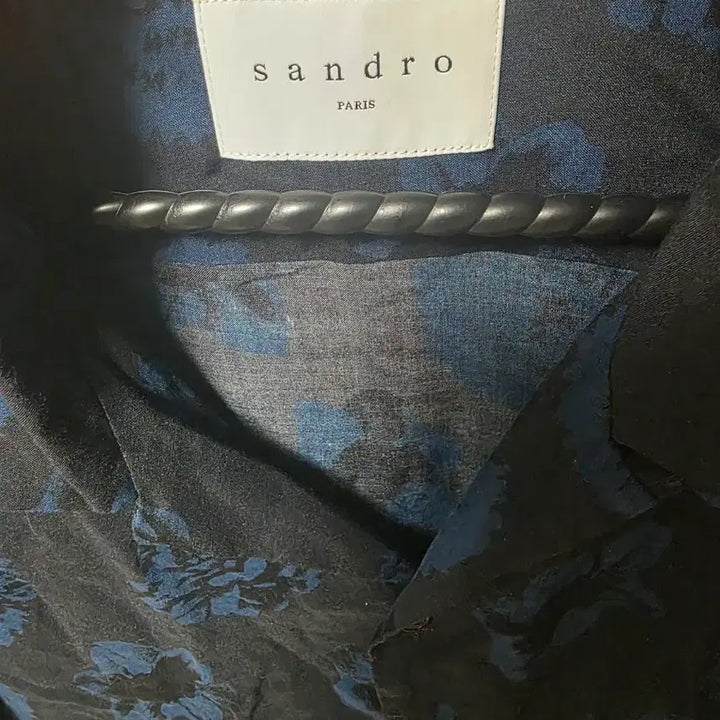 [SOLD OUT] 산드로 플라워 반팔 셔츠 남방