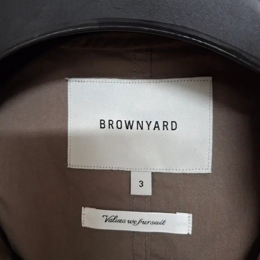 [BUNJANG] Brown Yard Travel Parka Olive Gray / [3] 브라운야드 트래블 파카 올리브그레이