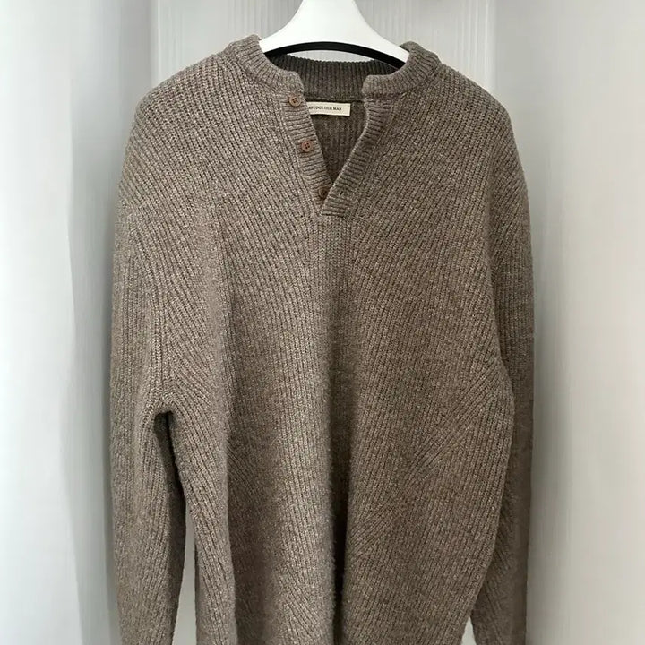 [BUNJANG] Brown Knit Cardigan / 니트 가디건 브라운