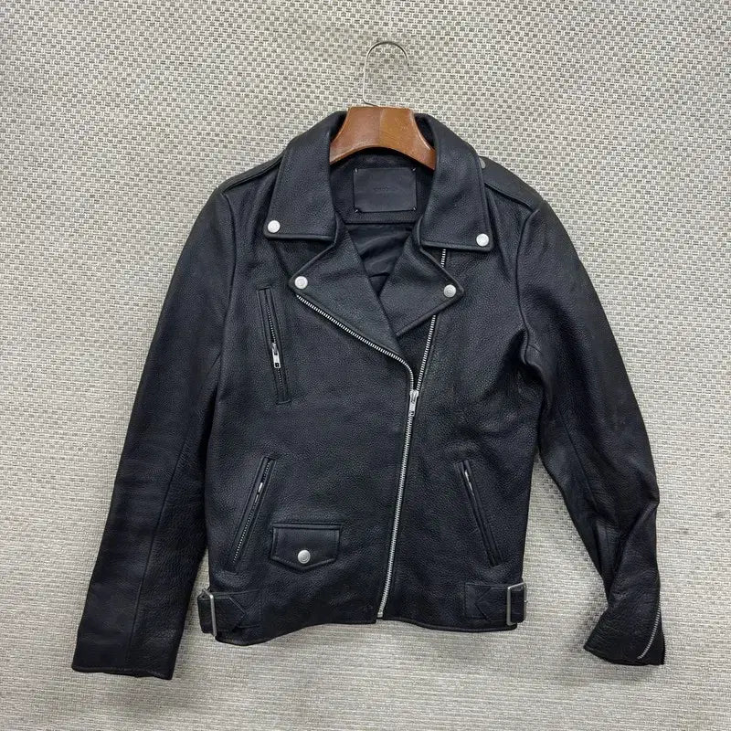 [BUNJANG] VIVASTUDIO Rider Leather Jacket L / 비바스튜디오 라이더 가죽 자켓 L A09385